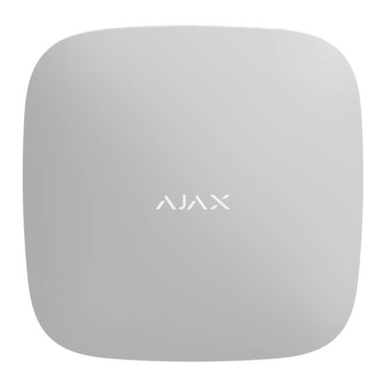 AJAX Centrala Hub 2 (4G) - biały