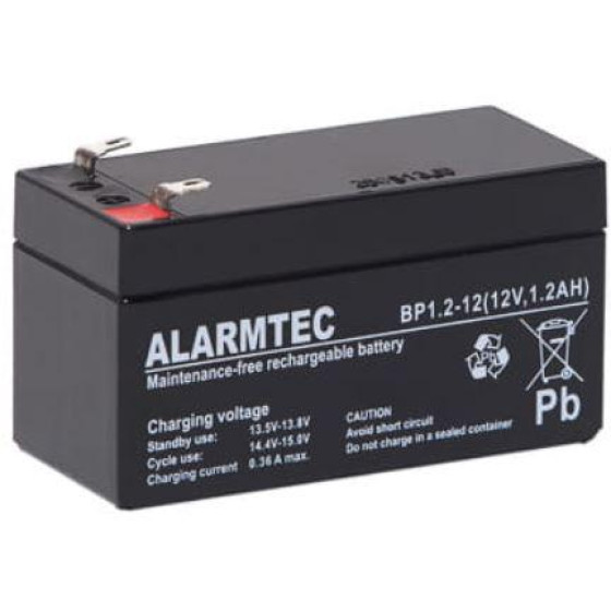 Akumulator AGM ALARMTEC serii BP 12V 1,2Ah