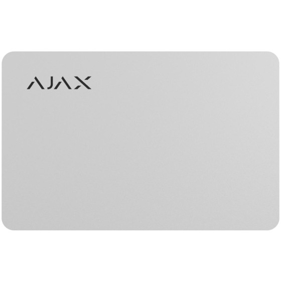 AJAX Karty dostępowe Batch of Pass (100 pcs) - biały
