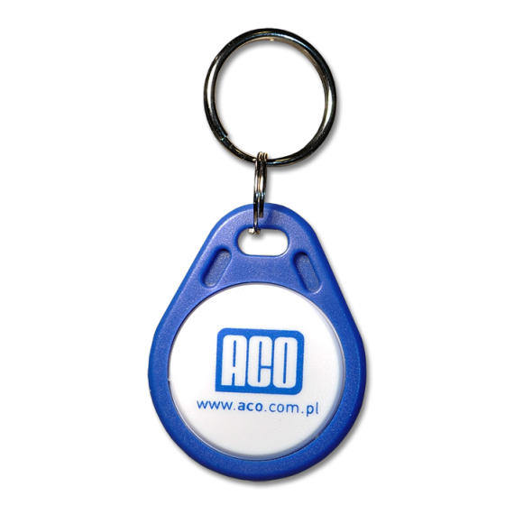 ACO TR-ACO n. Brelok UNIQUE (logo ACO, kolor niebieski)