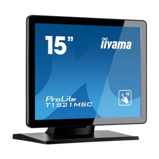 Monitor LED IIYAMA T1521MSC-B1 15 cali dotykowy
