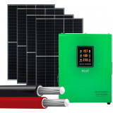 Zestaw solarny do grzania wody użytkowej 4 panele 1,6kW