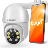 Kamera IP EasyCam obrotowa zewnętrzna WiFi Tuya 4MP 4x zoom EC-4PT4L4IR