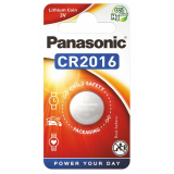 Bateria CR2016 PANASONIC (blister 1 szt.)