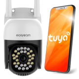 Kamera IP EasyCam obrotowa zewnętrzna WiFi LED 25m Tuya 4MP 4 x zoom EC-4PT12L16IR