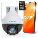 Kamera IP EasyCam EC-4P4L zewnętrzna WiFi Tuya + karta pamięci 64GB Goodram