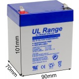 Akumulator AGM ULTRACELL UL 12V 5Ah żelowy