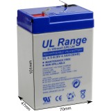 Akumulator AGM ULTRACELL UL 6V 4.5AH "żelowy"