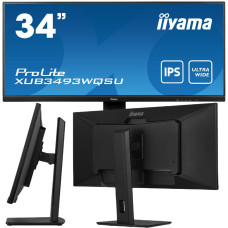 Monitor LED IIYAMA XUB3493WQSU-B5 34 cale Ultra Wide 