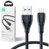 Kabel USB-A / Lightning Joyroom S-UL012A11 120cm 2.4A w oplocie czarny
